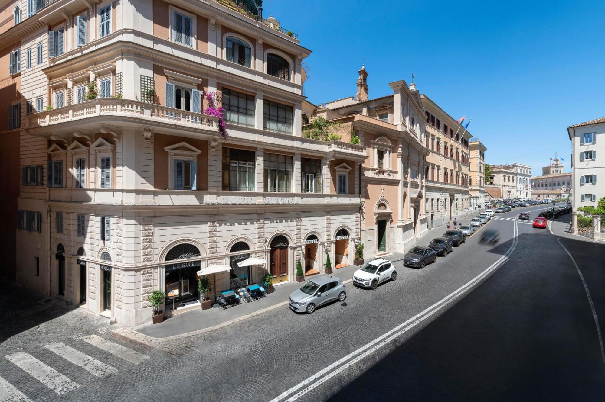Hotel Hiberia Roma Esterno foto